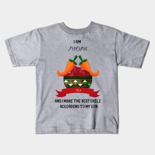 Funny Mother´s Day T-Shirt. Chili Kids T-Shirt